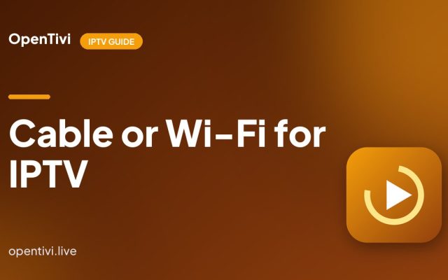 OpenTivi on When a Cable Beats Wi-Fi for IPTV
